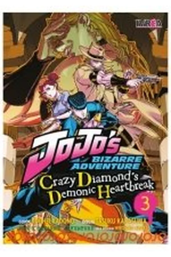 Portada del manga JOJO'S CRAZY DIAMOND'S DEMONIC HEARTBREAK 3 - Yakuza Manga