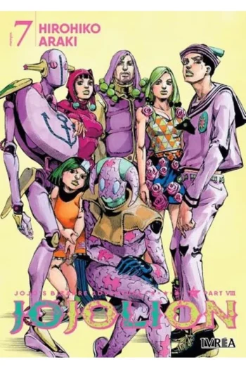 Portada del manga JOJO'S BIZARRE ADVENTURE PARTE 8 JOJOLION 7 - Yakuza Manga