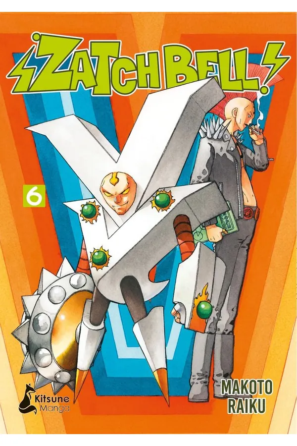 Portada del manga ZATCH BELL 6 - Yakuza Manga