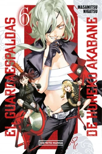 Portada del manga EL GUARDAESPALDAS DE HONEKO AKABANE 6 - Yakuza Manga