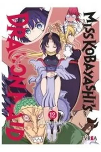 Portada del manga MISS KOBAYASHI'S DRAGON MAID 12 - Yakuza Manga