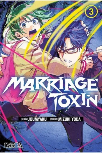 Portada del manga MARRIAGE TOXIN 3 - Yakuza Manga