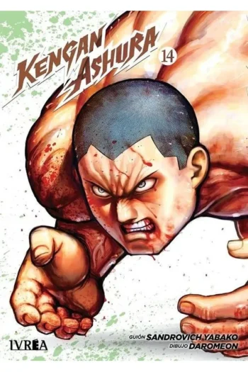 Portada del manga KENGAN ASHURA 14 - Yakuza Manga