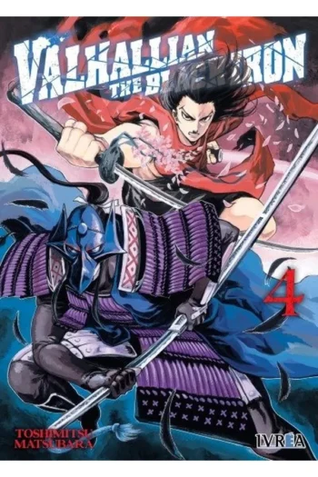 Portada del manga VALHALLIAN THE BLACK IRON 4 - Yakuza Manga