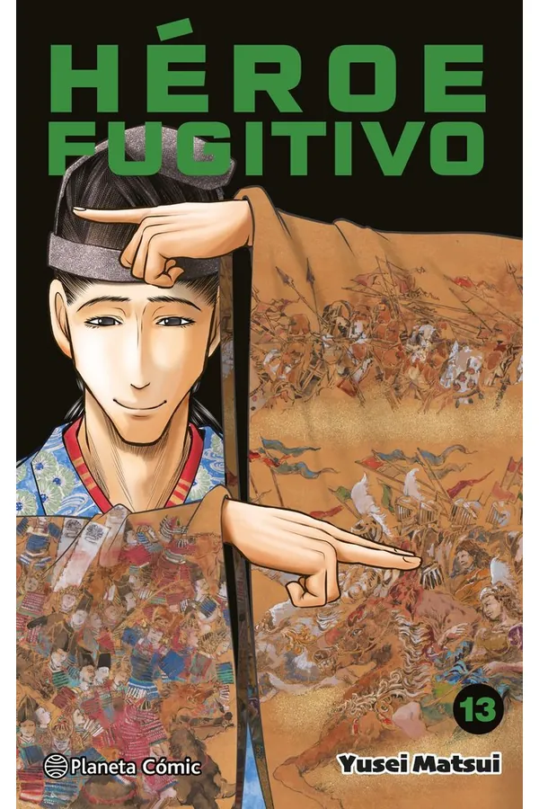 Portada del manga HEROE FUGITIVO 13 - Yakuza Manga