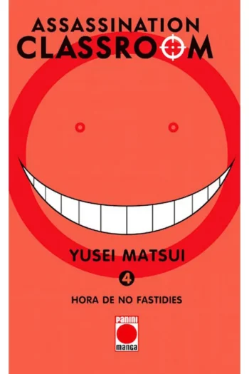 Portada del manga ASSASSINATION CLASSROOM 4 Hora de no fastidies - Yakuza Manga