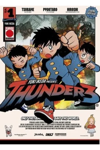 Portada del manga THUNDER 3 1 - Yakuza Manga
