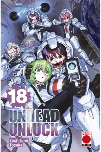 Portada del manga UNDEAD UNLUCK 18 - Yakuza Manga