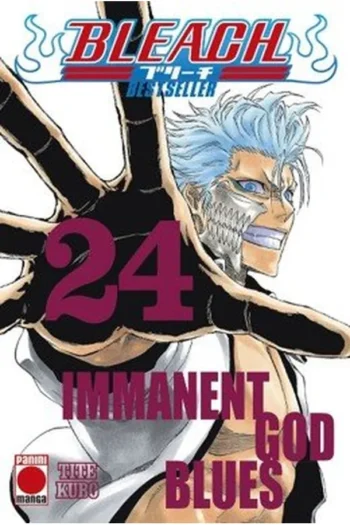 Portada del manga BLEACH BESTSELLER 24 IMMANENT GOD BLUES - Yakuza Manga