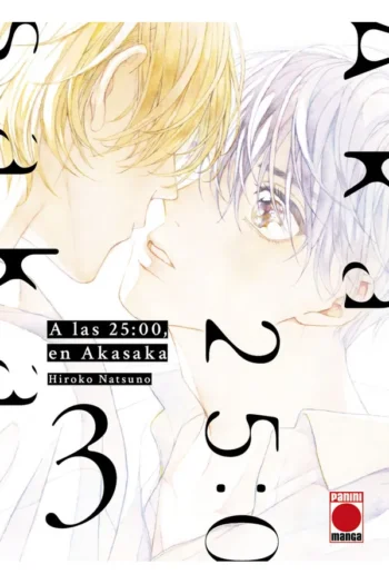 Portada del manga A LAS 25:00 EN AKASAKA 3 - Yakuza Manga