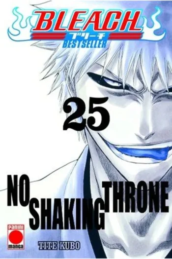 Portada del manga BLEACH BESTSELLER 25 NO SHAKING THRONE - Yakuza Manga
