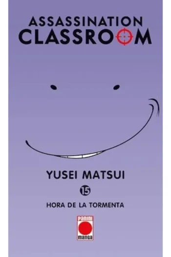 Portada del manga ASSASSINATION CLASSROOM 15 Hora de la tormenta - Yakuza Manga