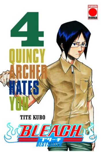 Portada del manga BLEACH BESTSELLER 4 QUINCY ARCHER HATES YOU - Yakuza Manga
