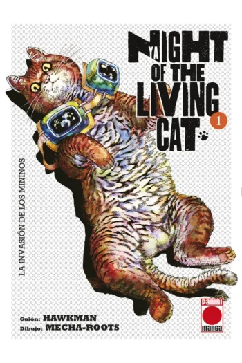 Portada del manga NYAIGHT OF THE LIVING CAT 1 - Yakuza Manga
