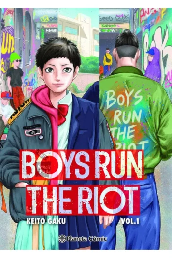 Portada del manga BOYS RUN THE RIOT 1 - Yakuza Manga