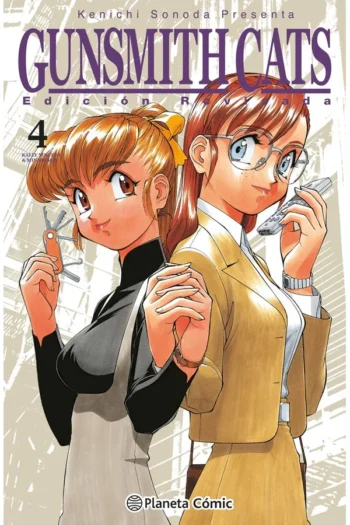 Portada del manga GUNSMITH CATS 4 - Yakuza Manga