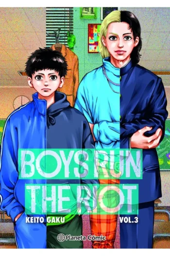 Portada del manga BOYS RUN THE RIOT 3 - Yakuza Manga