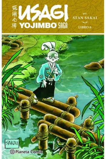 Portada del manga USAGI YOJIMBO SAGA 6 - Yakuza Manga
