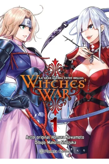 Portada del manga WITCHES WAR LA GRAN GUERRA ENTRE BRUJAS 1 - Yakuza Manga