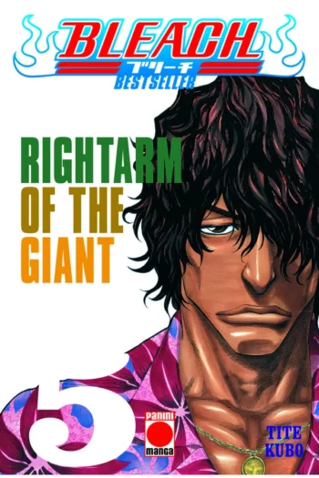 Portada del manga BLEACH BESTSELLER 5 RIGHT ARM OF THE GIANT - Yakuza Manga