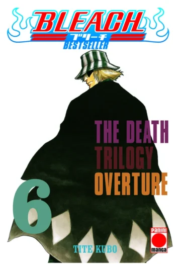 Portada del manga BLEACH BESTSELLER 6 THE DEATH TRILOGY OVERTURE - Yakuza Manga