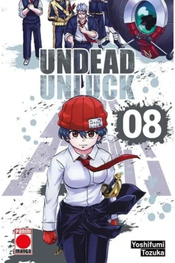 Portada del manga UNDEAD UNLUCK 8 - Yakuza Manga