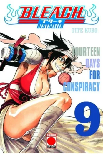 Portada del manga BLEACH BESTSELLER 9 FOURTEEN DAYS FOR CONSPIRACY - Yakuza Manga