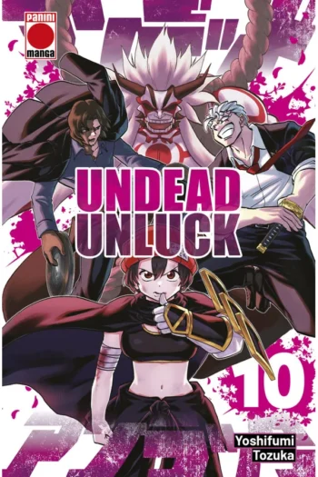 Portada del manga UNDEAD UNLUCK 10 - Yakuza Manga