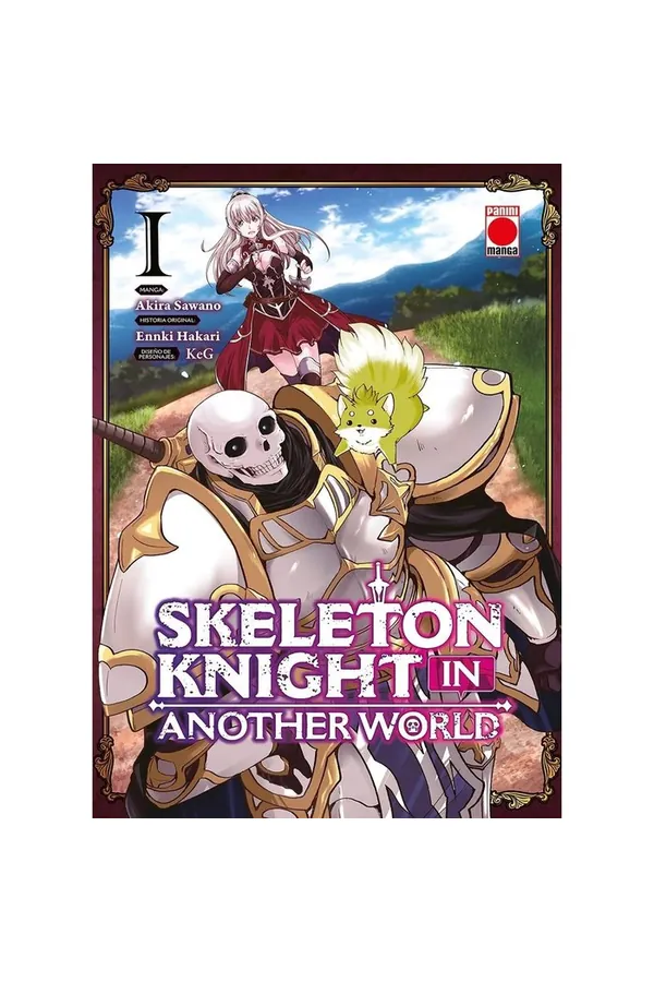 Portada del manga SKELETON KNIGHT IN ANOTHER WORLD 1 - Yakuza Manga