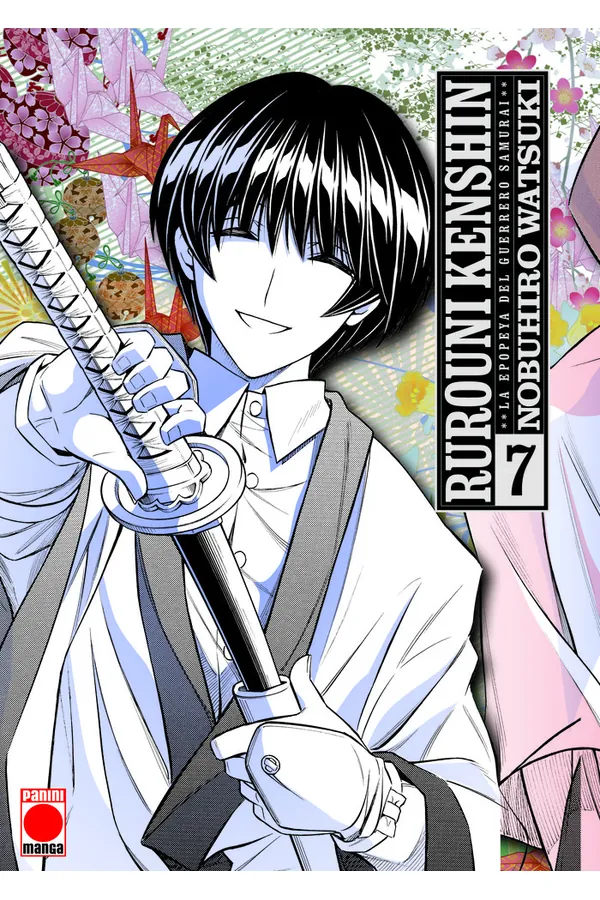 Portada del manga RUROUNI KENSHIN LA EPOPEYA DEL GUERRERO SAMURAI 7 - Yakuza Manga