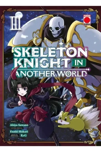 Portada del manga SKELETON KNIGHT IN ANOTHER WORLD 3 - Yakuza Manga