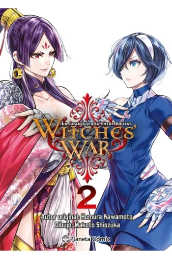 Portada del manga WITCHES WAR LA GRAN GUERRA ENTRE BRUJAS 2 - Yakuza Manga