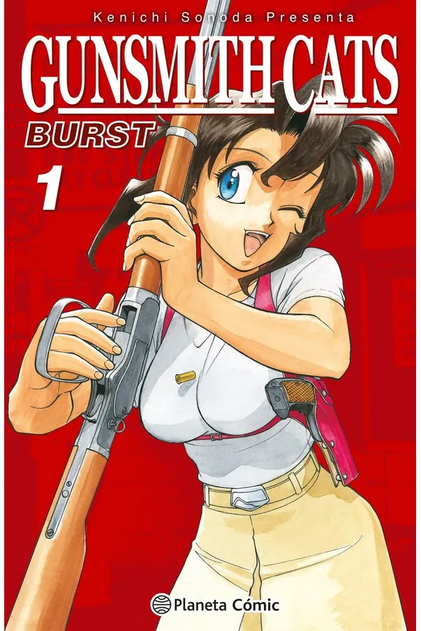 Portada del manga GUNSMITH CATS BURST 1 - Yakuza Manga