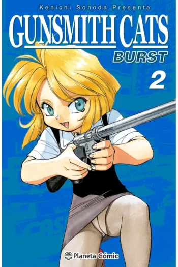 Portada del manga GUNSMITH CATS BURST 2 - Yakuza Manga