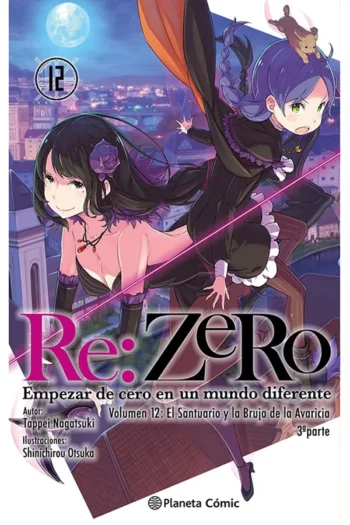 Portada del manga RE ZERO 12 (NOVELA) - Yakuza Manga