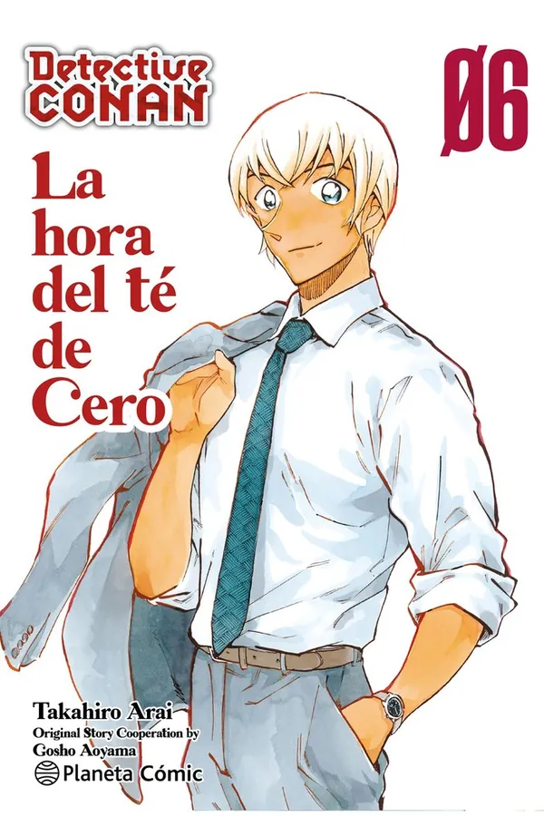 Portada del manga DETECTIVE CONAN LA HORA DEL TE DE CERO 6 - Yakuza Manga
