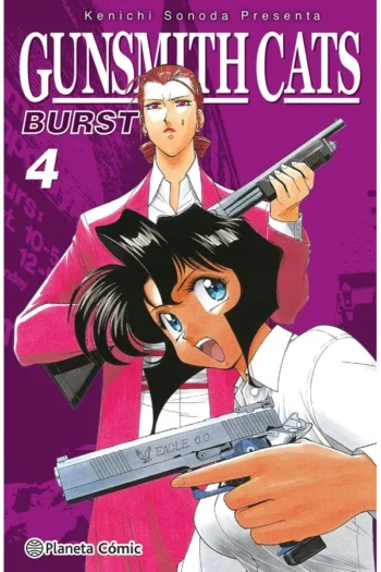 Portada del manga GUNSMITH CATS BURST 4 - Yakuza Manga