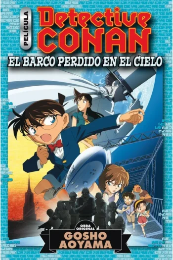 Portada del manga DETECTIVE CONAN ANIME COMIC EL BARCO PERDIDO EN EL CIELO - Yakuza Manga