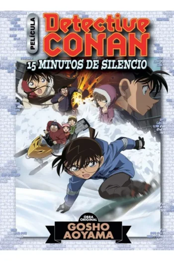 Portada del manga DETECTIVE CONAN ANIME COMIC: QUINCE MINUTOS DE SILENCIO - Yakuza Manga