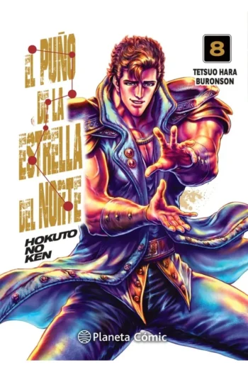 Portada del manga EL PUÑO DE LA ESTRELLA DEL NORTE (HOKUTO NO KEN) 8 - Yakuza Manga