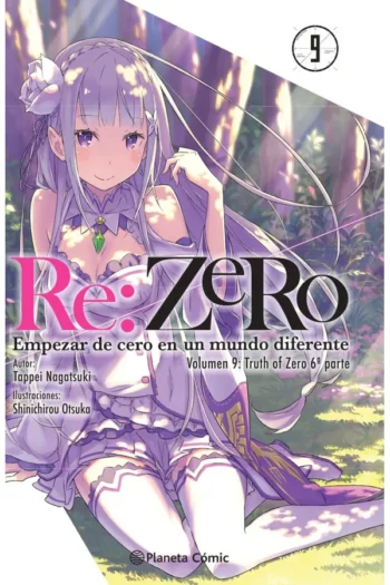 Portada del manga RE ZERO 9 (NOVELA) - Yakuza Manga