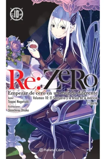 Portada del manga RE ZERO 10 (NOVELA) - Yakuza Manga