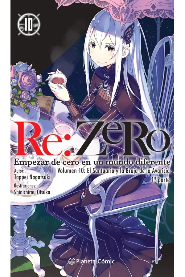 Portada del manga RE ZERO 10 (NOVELA) - Yakuza Manga