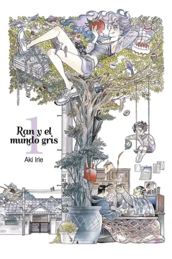 Portada del manga RAN Y EL MUNDO GRIS 1 - Yakuza Manga