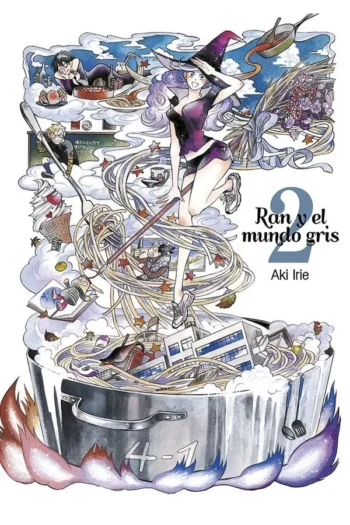 Portada del manga RAN Y EL MUNDO GRIS 2 - Yakuza Manga