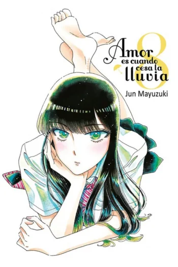 Portada del manga AMOR ES CUANDO CESA LA LLUVIA 8 - Yakuza Manga