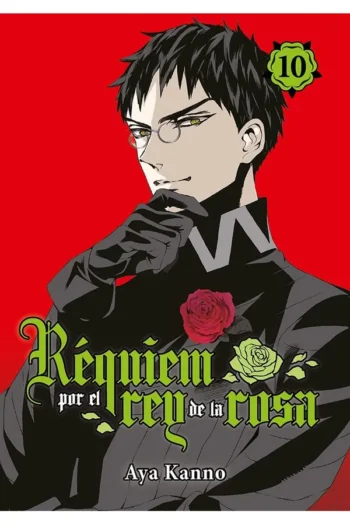 Portada del manga REQUIEM POR EL REY DE LA ROSA 10 - Yakuza Manga