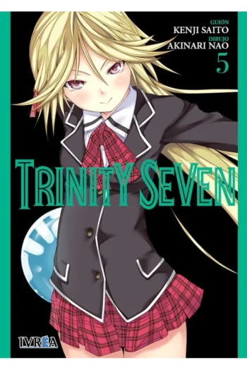 Portada del manga TRINITY SEVEN 5 - Yakuza Manga