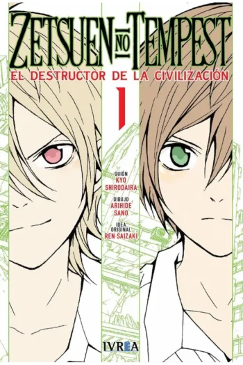 Portada del manga ZETSUEN NO TEMPEST 1 - Yakuza Manga