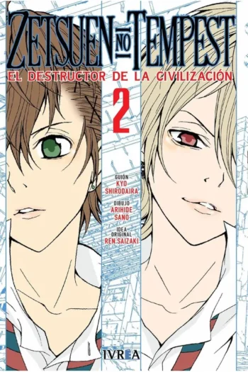 Portada del manga ZETSUEN NO TEMPEST 2 - Yakuza Manga